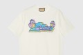 [GUCCI-구찌]니트 면 프린트 티셔츠 776596