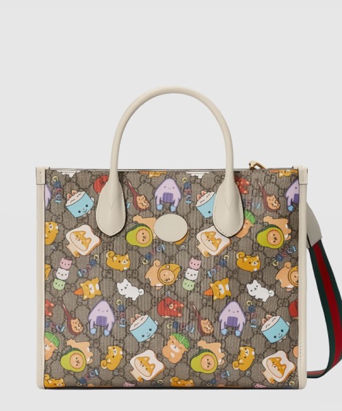 [GUCCI-구찌]애니멀 프린트 스몰 토트백 680956