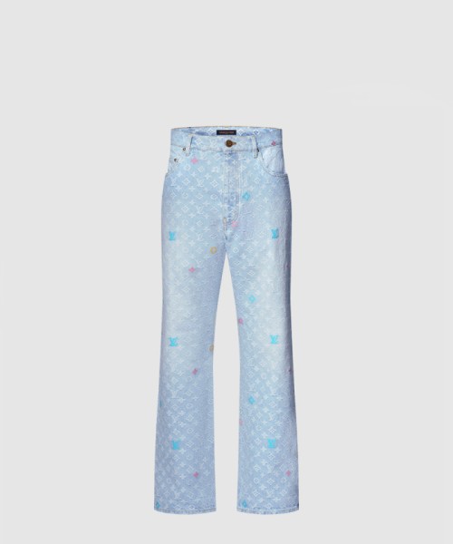 [LOUIS VUITTON-루이비통]모노그램 데님 팬츠 1AFRXU