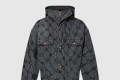 [LOUIS VUITTON-루이비통]모노그램 데님 후디드 블루종 1AFQBK
