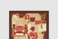 [GUCCI-구찌]GG 홀스빗 실크 스카프 764655