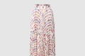 [LOUIS VUITTON-루이비통]모노그램 실크 플리츠 스커트 1AGSM2