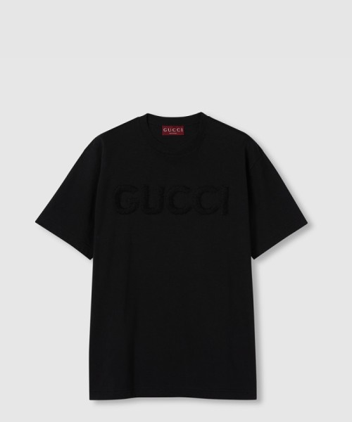 [GUCCI-구찌]자수 코튼 저지 티셔츠 796395