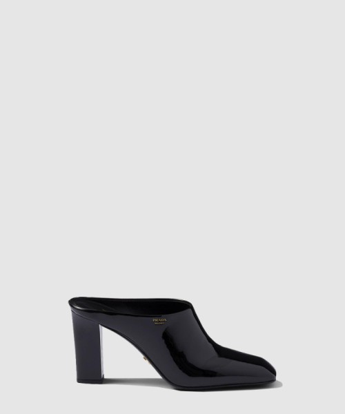 [PRADA-프라다]페이턴트 가죽 뮬 1I839N