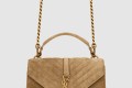 [SAINT LAURENT-생로랑]퀼팅 스웨이드 소재 미디엄 COLLèGE 600279