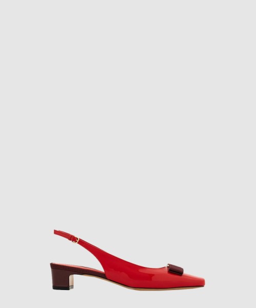 [FERRAGAMO-페레가모]아이코닉 보우 슬링백 01J701