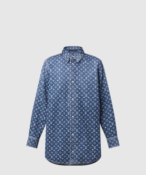 [LOUIS VUITTON-루이비통]MONOGRAM 데님 셔츠 1AI191