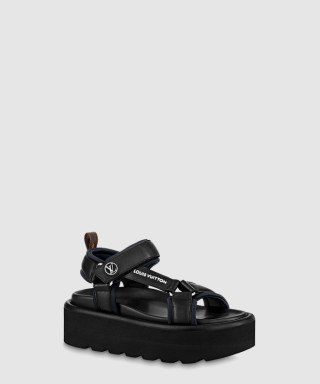 [LOUIS VUITTON-루이비통]풀 필로우 플랫 컴포트 샌들 1AABR5