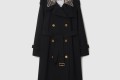 [BURBERRY-버버리]롱 체크 칼라 캐슬포드 트렌치코트 81136331