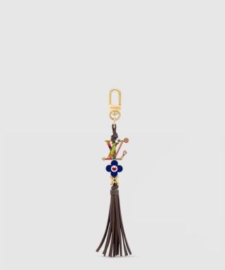 [LOUIS VUITTON-루이비통]LV X TM LV 블룸 슈퍼플랫 키 홀더 M02462