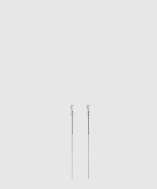 [SAINT LAURENT-생로랑]메탈 소재의 CASSANDRE 스레더 이어링 618031