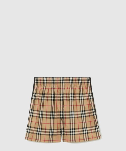 [BURBERRY-버버리]체크 코튼 쇼츠 81118751