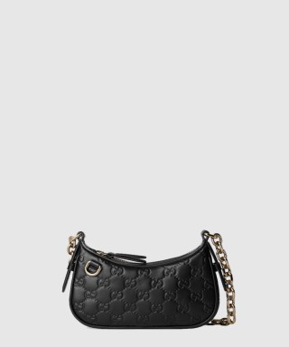 [GUCCI-구찌]GG 엠블럼 미니 숄더백 847091
